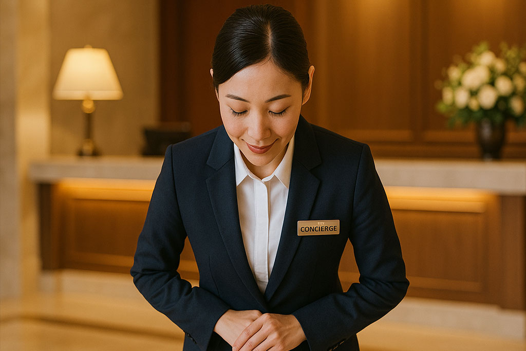 Discreet concierge-style service illustrating professionalism, hygiene, and privacy systems