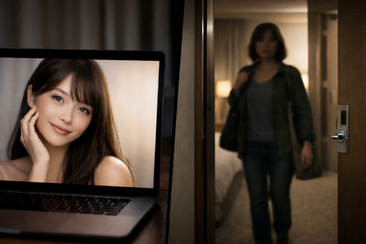 Conceptual image showing the difference between searching for keywords and finding quality